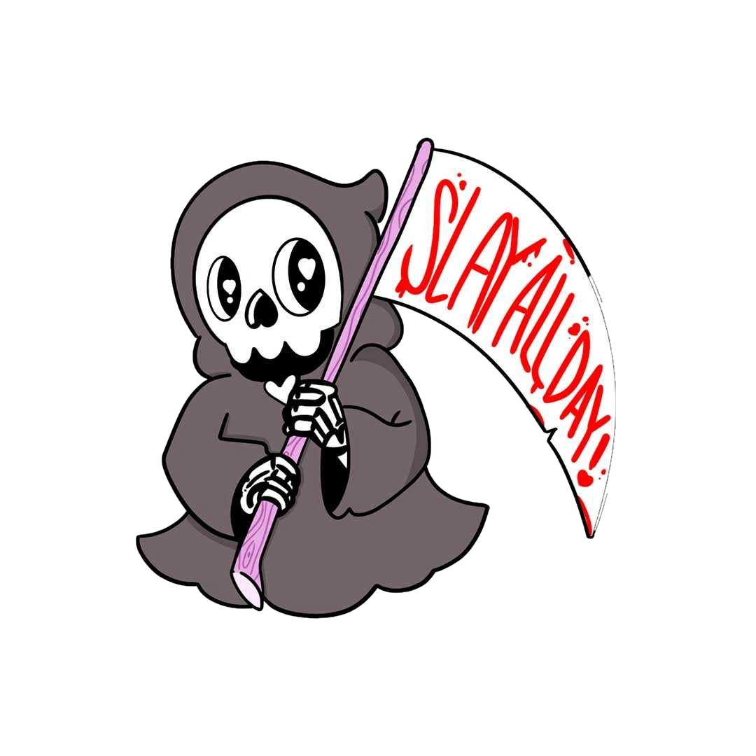 Slay All day Sticker
